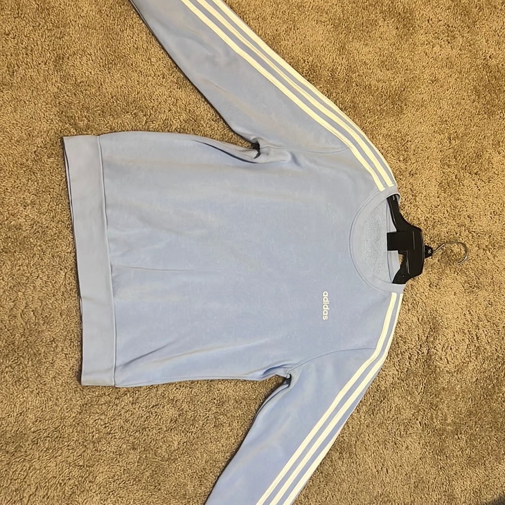 Adidas crew neck sweatshirt, Size M. Like new. Smoke free home.
